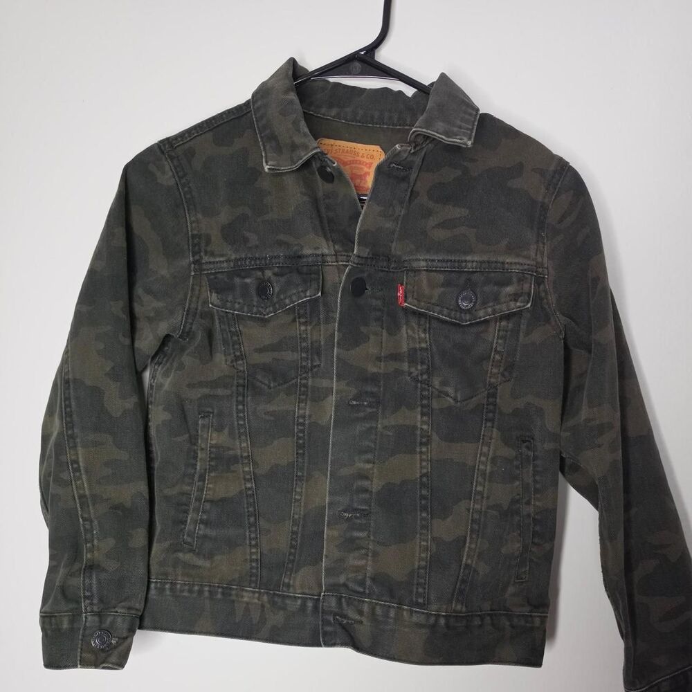 Levi-s Men's Brown and Khaki Jacket
